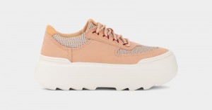 Apricot Ugg Marin Mega Lace Women's Sneakers | Saudi Arabia-7031264