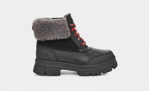 Black Ugg Ashton Addie Kids' Winter Boots | Saudi Arabia-5286704