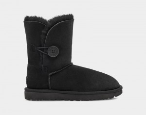 Black Ugg Bailey Button Ii Women's Winter Boots | Saudi Arabia-5371894