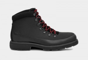 Black Ugg Biltmore Hiker Men's Ankle Boots | Saudi Arabia-7283906