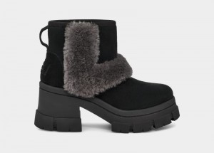 Black Ugg Brooklyn Sunburst Women's Winter Boots | Saudi Arabia-1539762