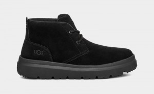 Black Ugg Burleigh Chukka Men's Sneakers | Saudi Arabia-2853109