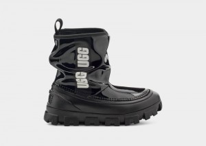 Black Ugg Classic Brellah Mini Kids' Boots | Saudi Arabia-2098374