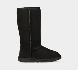 Black Ugg Classic Ii Tall Kids' Boots | Saudi Arabia-2467351