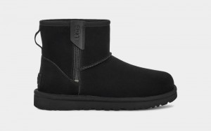 Black Ugg Classic Mini Bailey Zip Women's Boots | Saudi Arabia-8479523