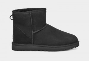 Black Ugg Classic Mini Men's Boots | Saudi Arabia-5710294