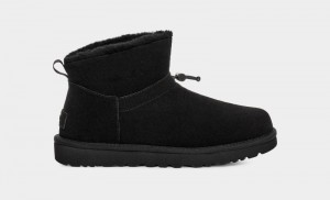 Black Ugg Classic Mini Toggler Women's Boots | Saudi Arabia-5172304