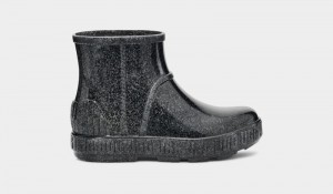 Black Ugg Drizlita Glitter Kids' Boots | Saudi Arabia-2413659