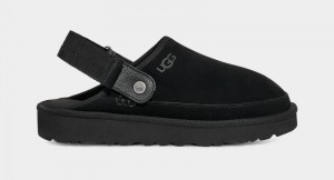 Black Ugg Goldencoast Men's Clogs | Saudi Arabia-3910576