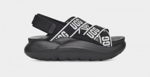 Black Ugg La Cloud Women's Sandals | Saudi Arabia-2173948