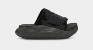 Black Ugg La Cloud Women's Slides | Saudi Arabia-8672549