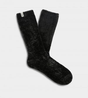 Black Ugg Leda Cozy Women's Socks | Saudi Arabia-3524179