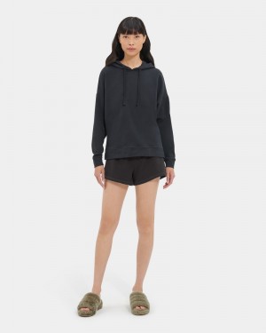 Black Ugg Maurice Micro Terry Women's Shorts | Saudi Arabia-3415790