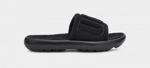 Black Ugg Mini Women's Slides | Saudi Arabia-7546281