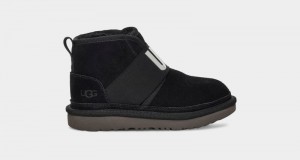 Black Ugg Neumel Ii Graphic Kids' Boots | Saudi Arabia-4136082