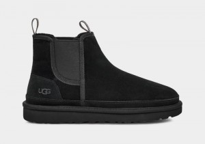 Black Ugg Neumel Men's Chelsea Boots | Saudi Arabia-3984561