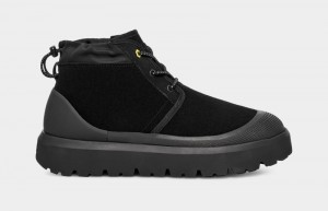 Black Ugg Neumel Weather Hybrid Men's Boots | Saudi Arabia-6078314