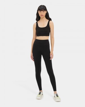 Black Ugg Saylor Women's Leggings | Saudi Arabia-1347208