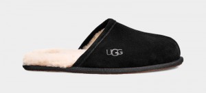 Black Ugg Scuff Men's Slippers | Saudi Arabia-8920537