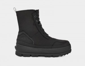 Black Ugg The Ugg Lug Women's Boots | Saudi Arabia-2470659