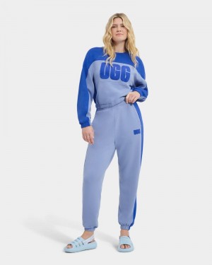 Blue Ugg Jayleen Blocked Women's Sweatpants | Saudi Arabia-1935467