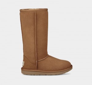 Brown Ugg Classic Ii Tall Kids' Boots | Saudi Arabia-0798652