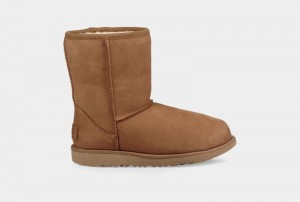 Brown Ugg Classic Ii Weather Short Kids' Boots | Saudi Arabia-1794035