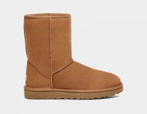 Brown Ugg Classic Short Ii Women's Boots | Saudi Arabia-9512468