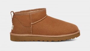 Brown Ugg Classic Ultra Mini Men's Boots | Saudi Arabia-8310579