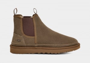 Brown Ugg Neumel Men's Chelsea Boots | Saudi Arabia-9374125