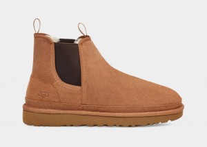 Brown Ugg Neumel Men's Chelsea Boots | Saudi Arabia-9482610