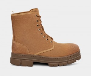 Brown Ugg Skyview Service Men's Boots | Saudi Arabia-7081954