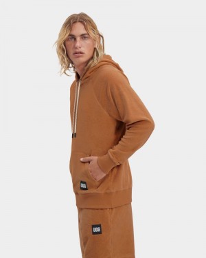 Brown Ugg Terrance Men's Hoodie | Saudi Arabia-2305946