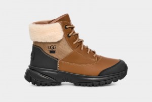 Brown Ugg Yose Fluff V2 Women's Winter Boots | Saudi Arabia-0734618