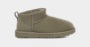 Green Ugg Classic Ultra Mini Women's Boots | Saudi Arabia-4752813