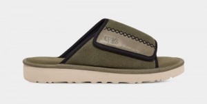 Green Ugg Goldencoast Men's Slides | Saudi Arabia-9638027