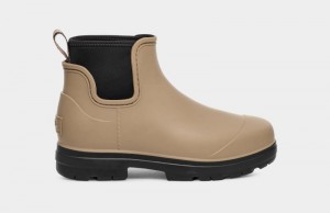 Grey Brown Ugg Droplet Women's Chelsea Boots | Saudi Arabia-0856471