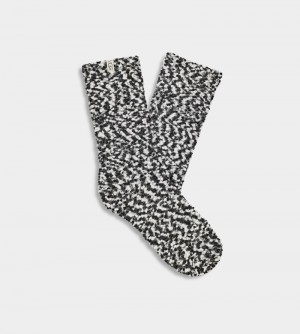 Grey Ugg Adah Cozy Chenille Sparkle Women's Socks | Saudi Arabia-8597130