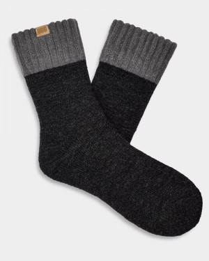 Grey Ugg Camdyn Cozy Men's Socks | Saudi Arabia-4795280