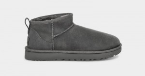 Grey Ugg Classic Ultra Mini Women's Boots | Saudi Arabia-3287069