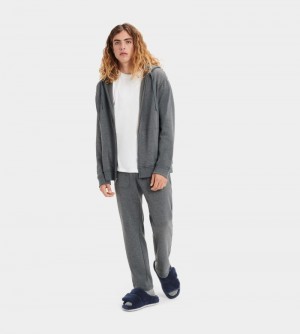 Grey Ugg Gifford Fleece Men's Pants | Saudi Arabia-1725963