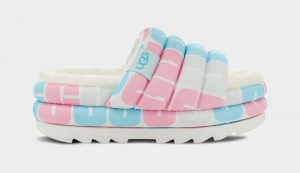 Multicolor Ugg Pride Women's Slides | Saudi Arabia-7519403