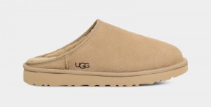 Mustard Ugg Classic Slip-On Men's Slippers | Saudi Arabia-2935084