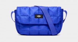 Navy Ugg Dalton Crossbody Puff Women's Handbags | Saudi Arabia-0634812