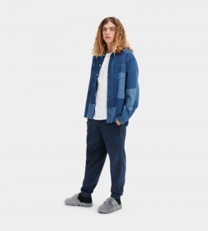 Navy Ugg Lionel Men's Pants | Saudi Arabia-7968240