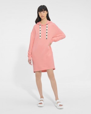 Pink Ugg Aderyn Hoodie Women's Dress | Saudi Arabia-5148973