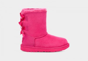 Pink Ugg Bailey Bow Ii Kids' Winter Boots | Saudi Arabia-2908416