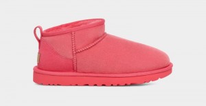 Pink Ugg Classic Ultra Mini Women's Boots | Saudi Arabia-5436012