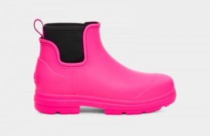 Pink Ugg Droplet Women's Chelsea Boots | Saudi Arabia-1045796