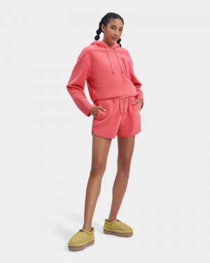 Pink Ugg Petria Sherpa Women's Shorts | Saudi Arabia-2590784